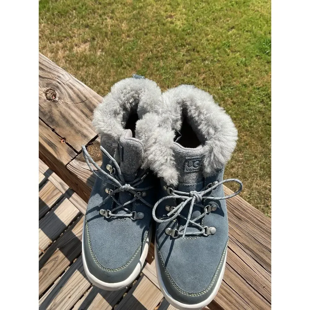 Ugg Australia Obie Kids WP Waterproof Kid's Shoes Lace Up 1018455K Size 5